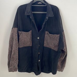 Light weight Jean jacket style button down